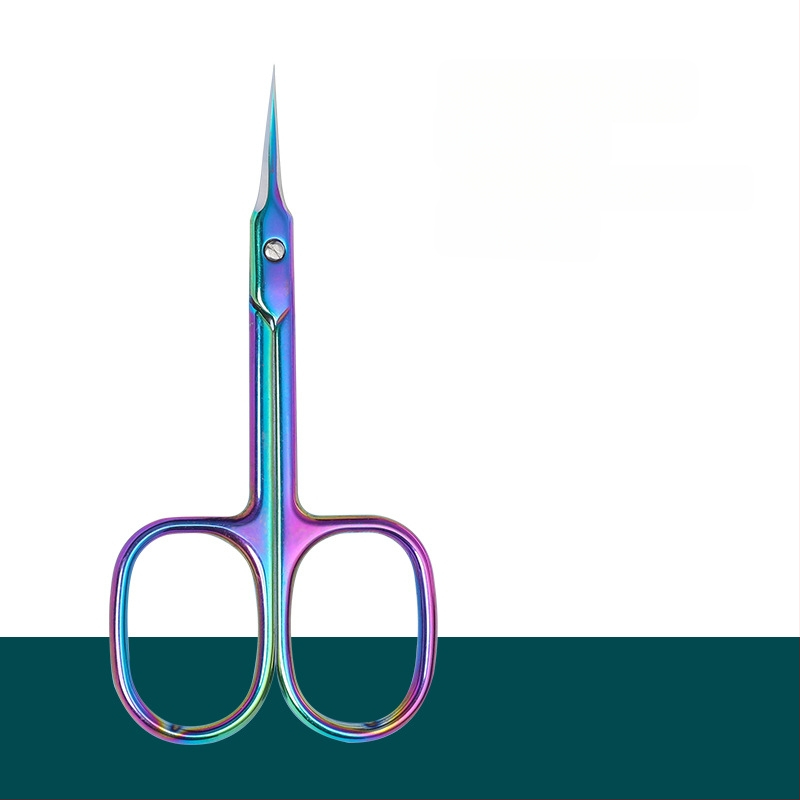 Emperor Foarfece pentru cuticule din oțel inoxidabil, cu lame fine, ultracuite, pentru manichiură, tăierea cuticulelor și a pielii moarte