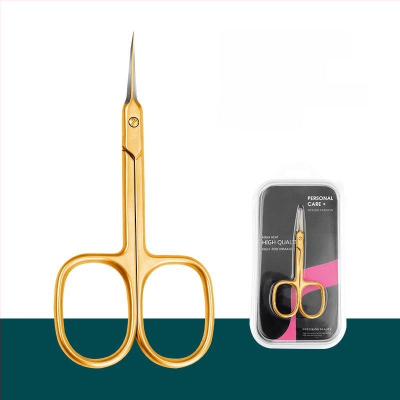 Emperor Foarfece pentru cuticule din oțel inoxidabil, cu lame fine, ultracuite, pentru manichiură, tăierea cuticulelor și a pielii moarte