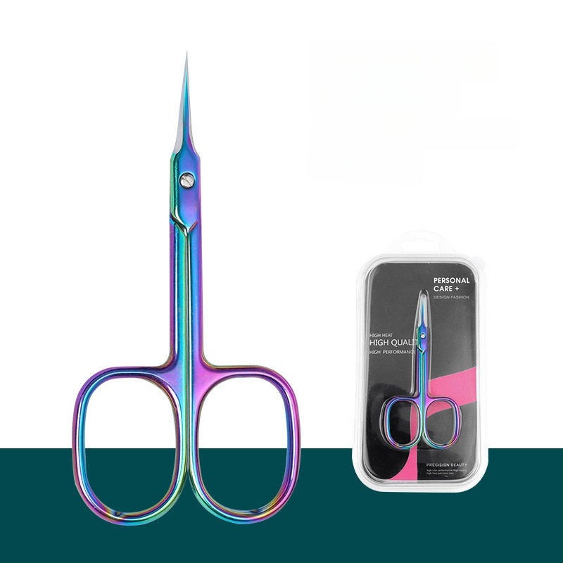 Emperor Foarfece pentru cuticule din oțel inoxidabil, cu lame fine, ultracuite, pentru manichiură, tăierea cuticulelor și a pielii moarte