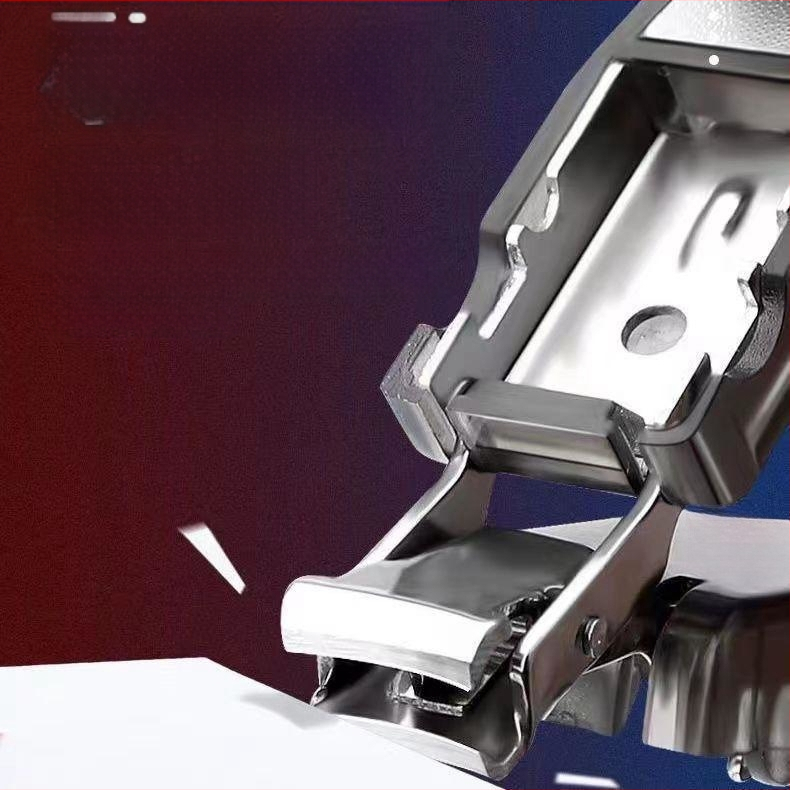 Мини сгъваема нокторезачка – портативна за дома, пластмаса и неръждаема стомана