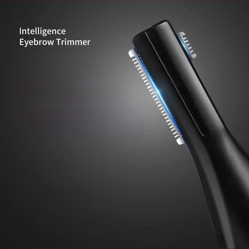 Електрическа подстригвачка за вежди за начинаещи – безжична, с батерия, миеща се, ABS корпус, тегло 42 g