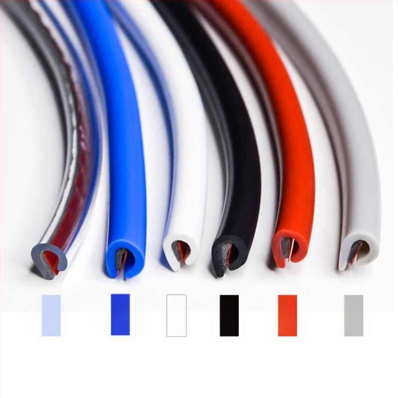 Ajtó ütközés elleni sáv - PVC anyag, testreszabható, általános modell