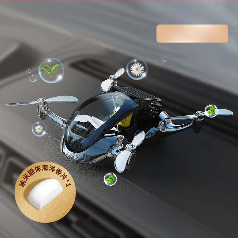 Ornament auto aromatizant cu suport pentru parfum din plastic, personalizabil, 10–20 ml, montaj pe scaun, miros oceanic, decorare și aromatizare