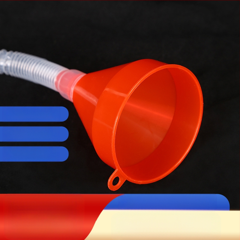 Eļļas lejvaks ar garu cauruli auto un motociklu uzpildīšanai – PP+PE, Zhongkai