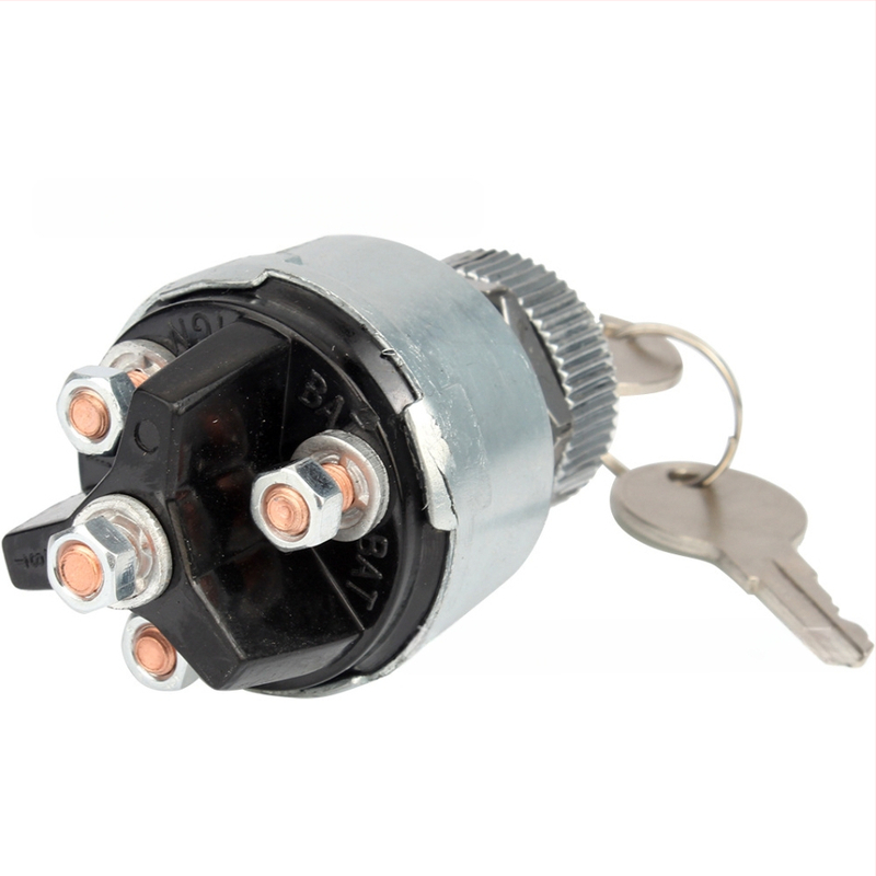 Go-Kart gyújtáskapcsoló, 3 pozíció OFF/RUN/MOMENTARY, univerzális, kulcsos indítókapcsoló