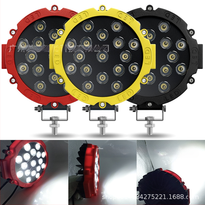 Off-road LED οροφικός φωτισμός αυτοκινήτου, 51W, 3030 LED, 9-36V, 4800LM, 6000K