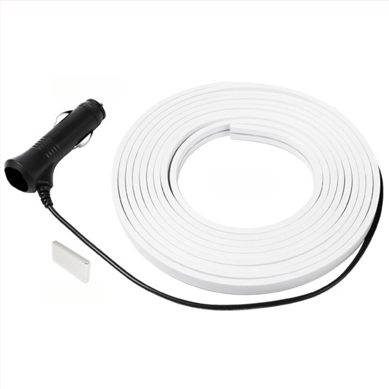 Автомобилна лампа за багажник със магнитно автоматично сензорно включване, 12V, 20-40W, силиконов материал, универсален модел