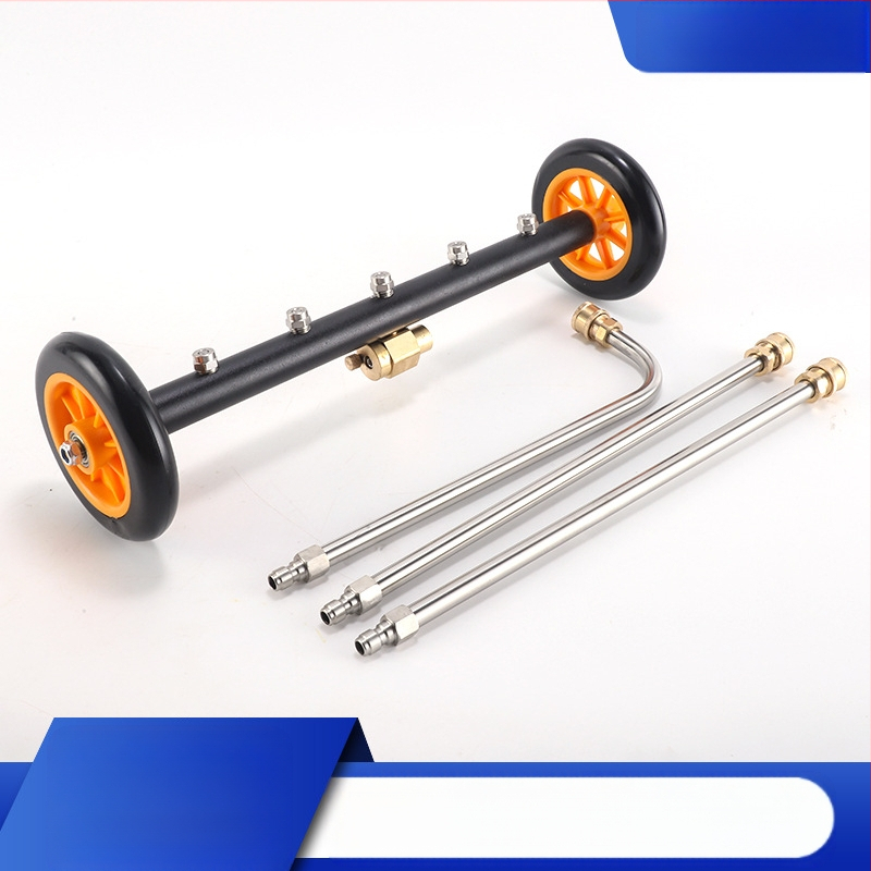 Πλυστικό μηχάνημα υψηλής πίεσης για πλύσιμο αυτοκινήτων και καθαρισμό δαπέδων — All-in-One, Αλουμίνιο + Χαλκός, Καθαρό βάρος 2200