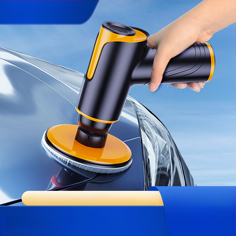 Automobiļu pulēšanas un vaskošanas iekārta bezvadu uzlādei (Basdeo, ABS+metāli, 80W, modelis TR-5002)