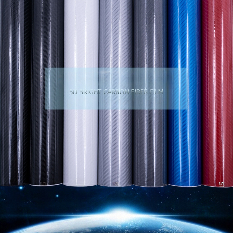 5D φιλμ ανθρακονημάτων για ολόκληρο το αυτοκίνητο; φιλμ αλλαγής χρώματος; μοτίβο ανθρακονήματος; UV προστασία 30%; θερμική μόνωση 30%