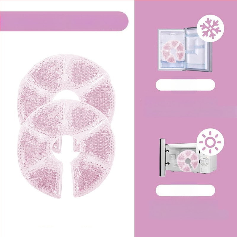 Подложки за гърди с топло- и студено компресиране за кърмене, 310 g на чифт, 40–50 двойки в кутия