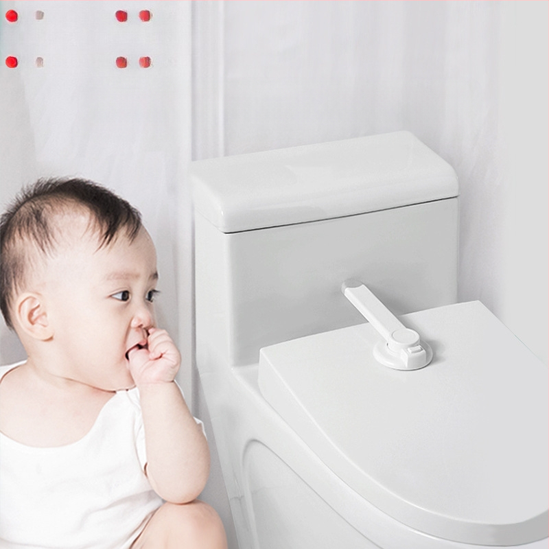 Бебешка заключалка за капака на тоалетната за домашна употреба – предпазна закопчалка за капака и анти-отваряща верига (Не е внесено; Марка: Друго; Произход: Няма; Опаковка: Друго; Штрихкод: Друго)