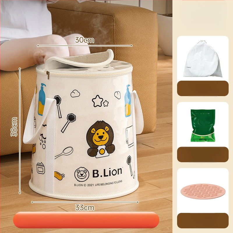 Mandora сгъваем басейн за крак, нейлонова материя, за възрастни, с контрол на постоянната температура, режим за повишаване и пара с балончета