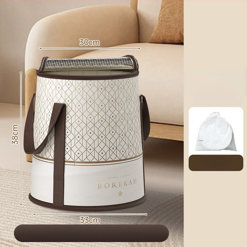 Mandora сгъваем басейн за крак, нейлонова материя, за възрастни, с контрол на постоянната температура, режим за повишаване и пара с балончета