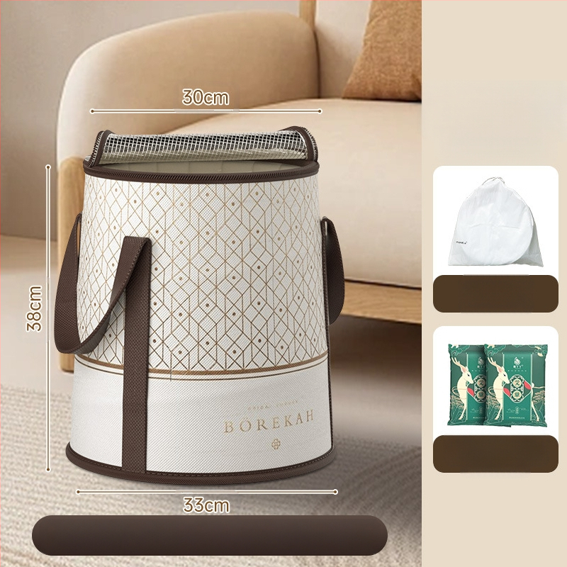 Mandora сгъваем басейн за крак, нейлонова материя, за възрастни, с контрол на постоянната температура, режим за повишаване и пара с балончета