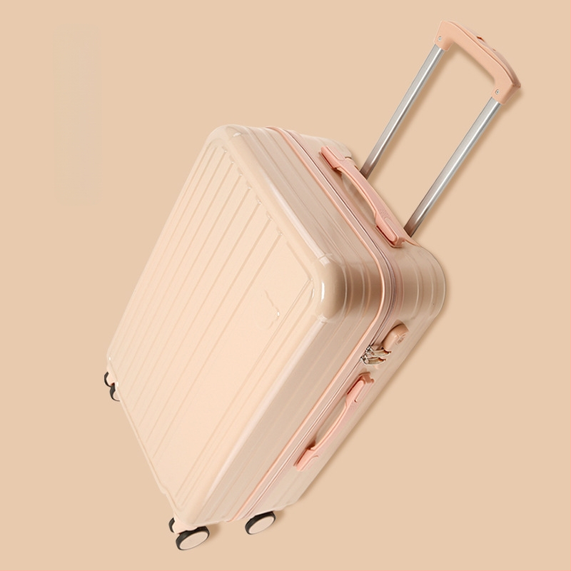 Детски куфар за ръчен багаж с колела — ABS+PC материал; водоустойчив, износоустойчив; защита срещу кражба; 360° въртящи колела; тегло 3 кг