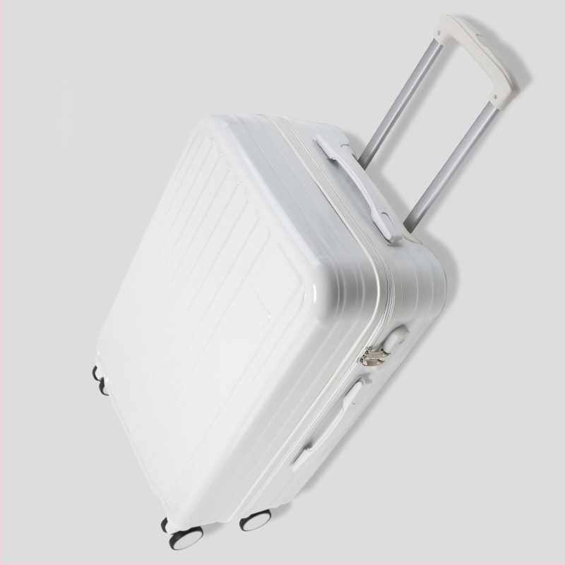 Детски куфар за ръчен багаж с колела — ABS+PC материал; водоустойчив, износоустойчив; защита срещу кражба; 360° въртящи колела; тегло 3 кг