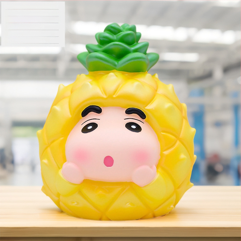 Super moist animacinė vinilinė taupymo skrynelė — dovana vaikams gimtadienio proga, stalinis dekoras