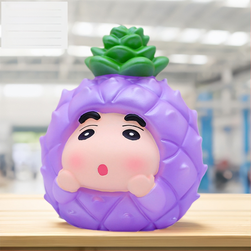 Super moist animacinė vinilinė taupymo skrynelė — dovana vaikams gimtadienio proga, stalinis dekoras