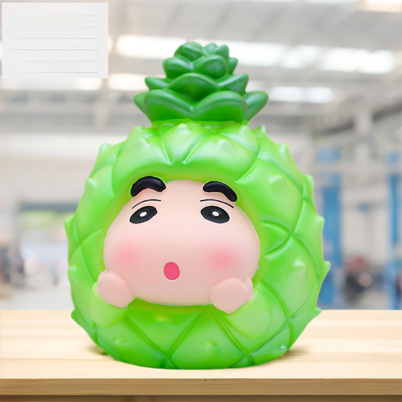 Super moist animacinė vinilinė taupymo skrynelė — dovana vaikams gimtadienio proga, stalinis dekoras