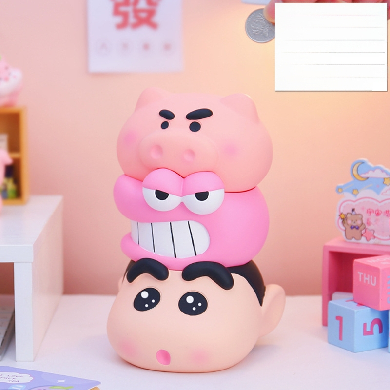 Super moist animacinė vinilinė taupymo skrynelė — dovana vaikams gimtadienio proga, stalinis dekoras