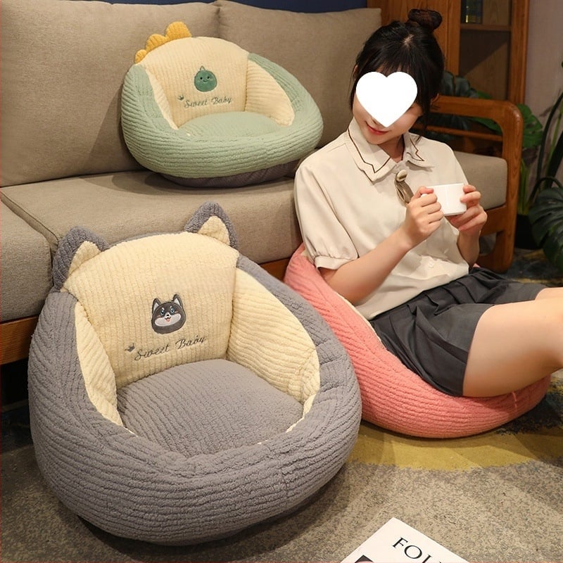 Μαξιλάρι δαπέδου, τατάμι στιλ, ιαπωνικός σχεδιασμός, βελούδινο ύφασμα, γέμισμα EPE, απλό και μοντέρνο