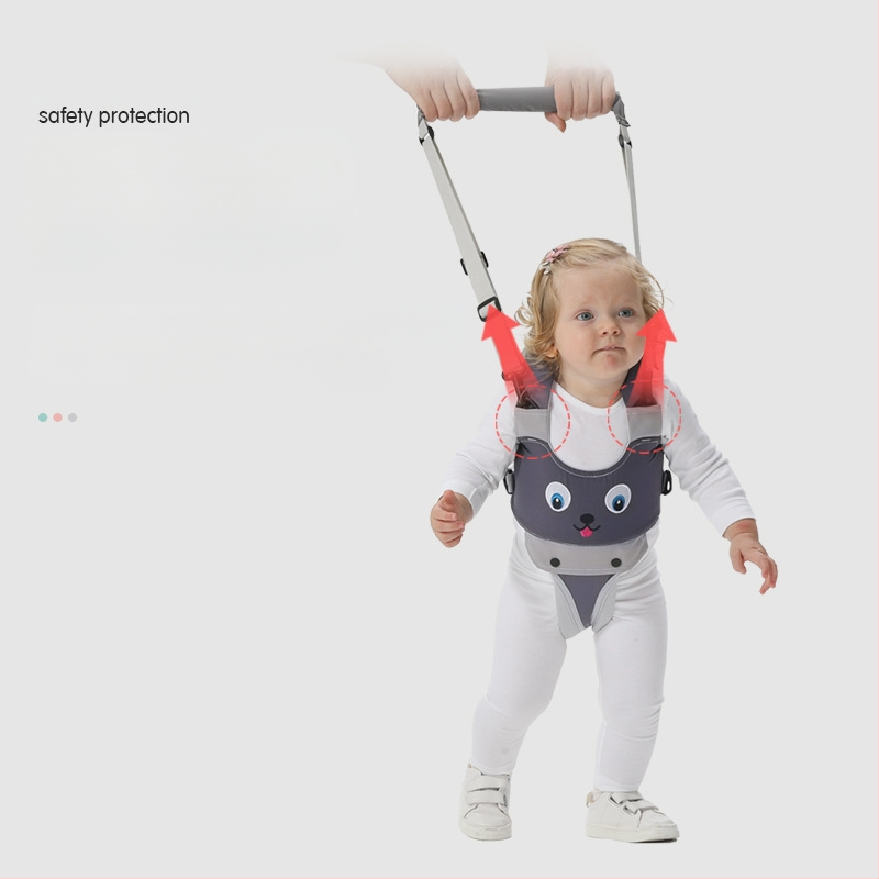 Ζώνη βάδισης σε στυλ φορέα για μωρά, πολυλειτουργική στήριξη μέσης, ελαφριά ζώνη ασφαλείας, αντι-απώλεια, Dekabu υλικό, από 8 μηνών