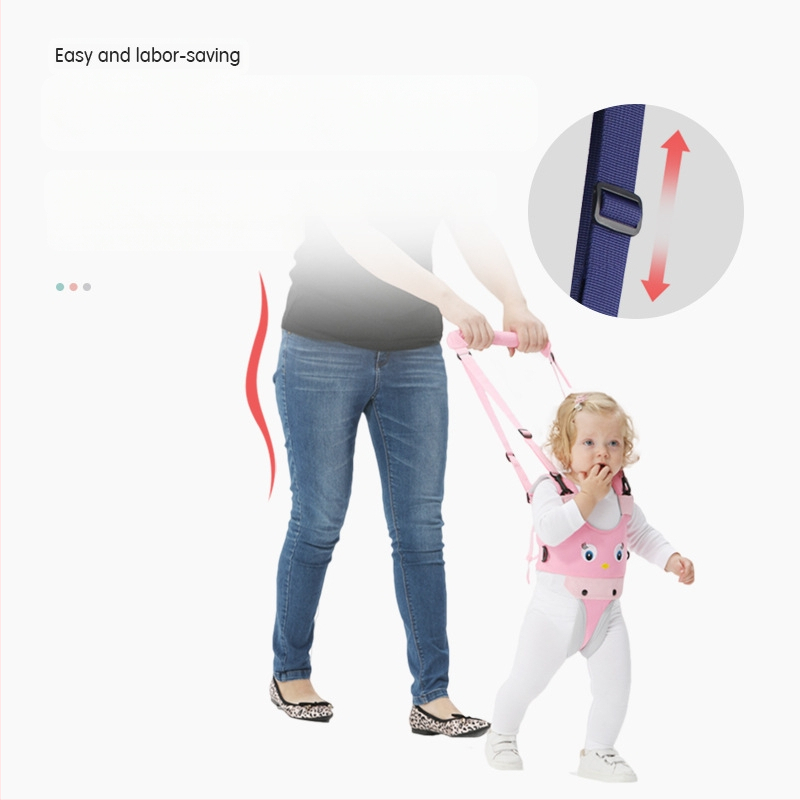 Ζώνη βάδισης σε στυλ φορέα για μωρά, πολυλειτουργική στήριξη μέσης, ελαφριά ζώνη ασφαλείας, αντι-απώλεια, Dekabu υλικό, από 8 μηνών