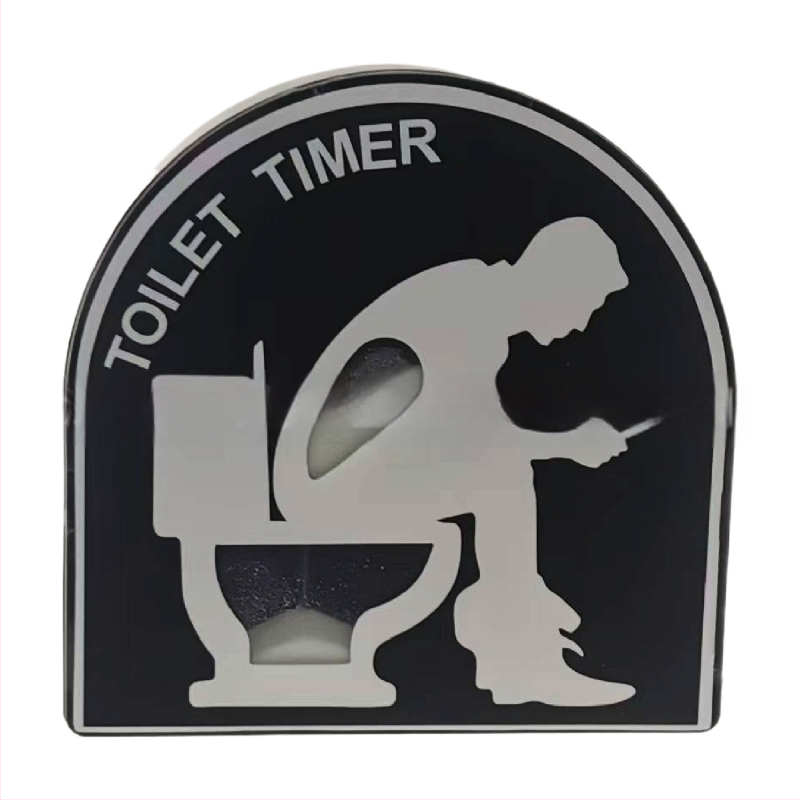 Clepsidră pentru toaletă din plastic – făcută manual, stil modern minimalist, Sea and Sky