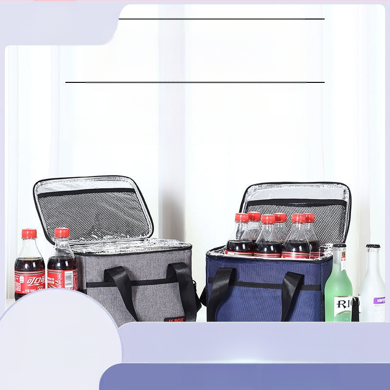 Izoliuota pietų dėžutė su aliuminio folija, Nordic stiliaus