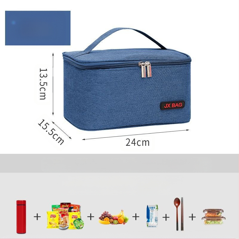 Izoliuota pietų dėžutė su aliuminio folija, Nordic stiliaus