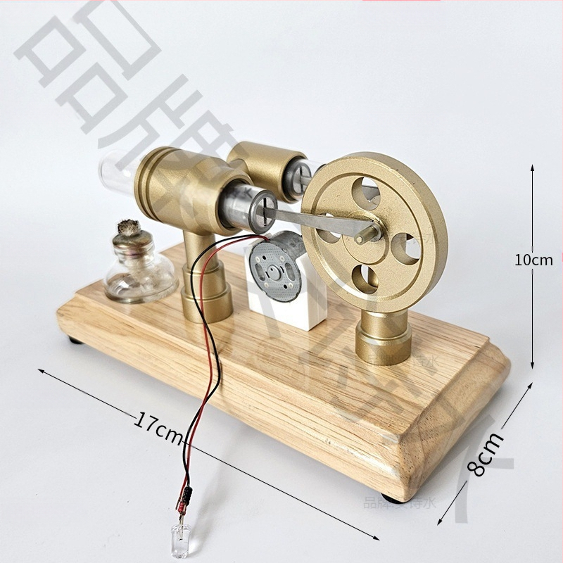 Generator de motor cu abur – model de birou metalic pentru copii 0–2 ani, categorie 3C: Alte; nu este importat; metodă de prelucrare: Altele
