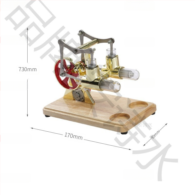 Generator de motor cu abur – model de birou metalic pentru copii 0–2 ani, categorie 3C: Alte; nu este importat; metodă de prelucrare: Altele