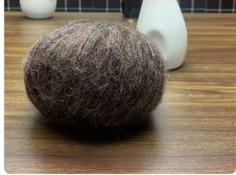 Μόχαϊρ νήμα – αεροστροφή, γραμμή Reunion, για χειροποίητο πλέξιμο, σπρέι μόχαϊρ, Blue Tears