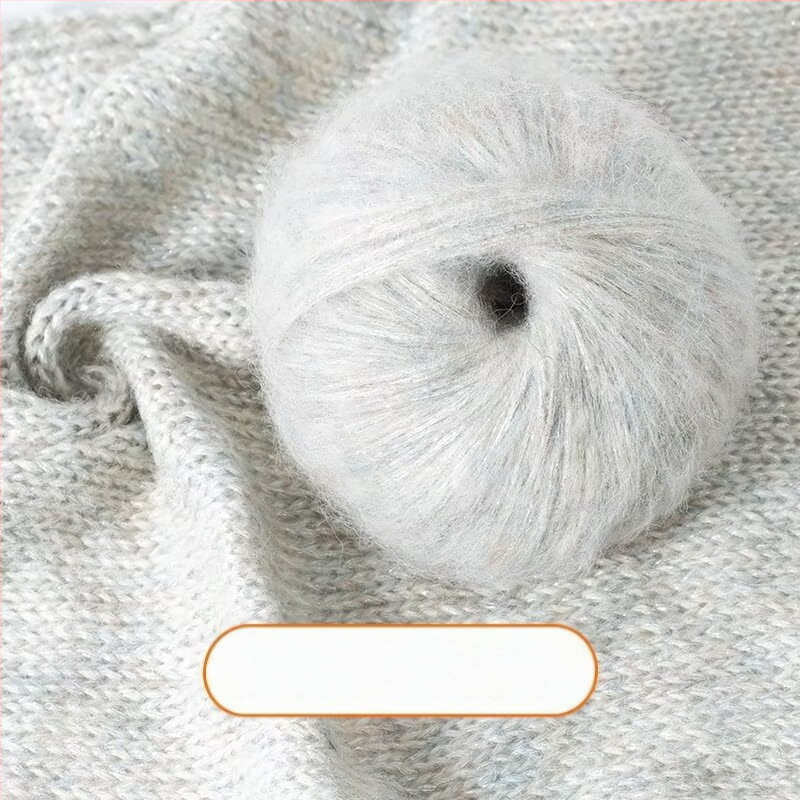 Μόχαϊρ νήμα – αεροστροφή, γραμμή Reunion, για χειροποίητο πλέξιμο, σπρέι μόχαϊρ, Blue Tears