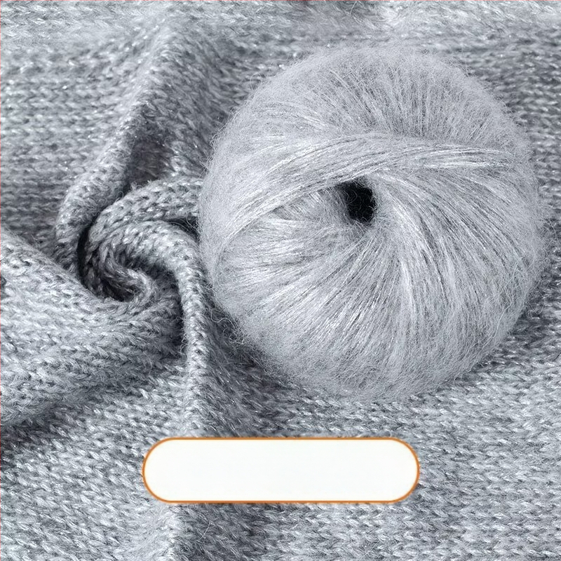 Μόχαϊρ νήμα – αεροστροφή, γραμμή Reunion, για χειροποίητο πλέξιμο, σπρέι μόχαϊρ, Blue Tears