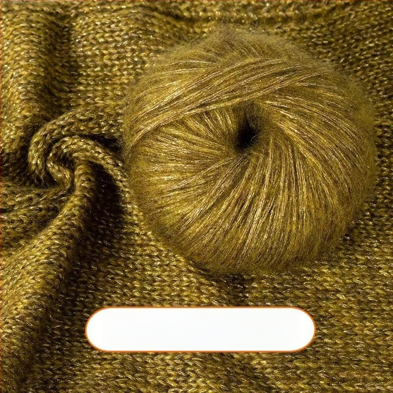 Μόχαϊρ νήμα – αεροστροφή, γραμμή Reunion, για χειροποίητο πλέξιμο, σπρέι μόχαϊρ, Blue Tears