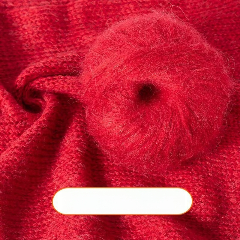 Μόχαϊρ νήμα – αεροστροφή, γραμμή Reunion, για χειροποίητο πλέξιμο, σπρέι μόχαϊρ, Blue Tears