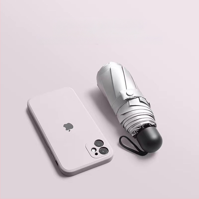 Langshiduo Мини фото чадър за осветление, портативен парасол за фотография, ръчно отваряне, материал TPE, за възрастни