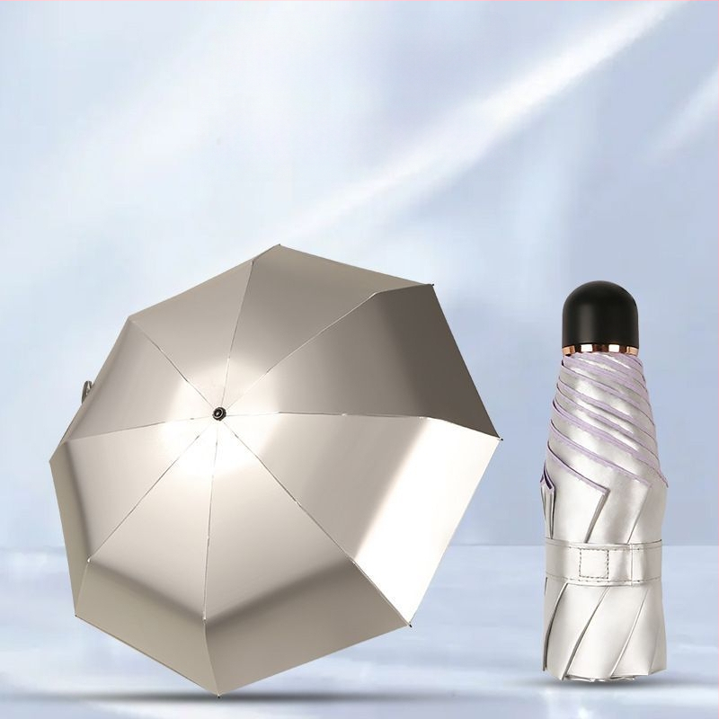 Langshiduo Мини фото чадър за осветление, портативен парасол за фотография, ръчно отваряне, материал TPE, за възрастни