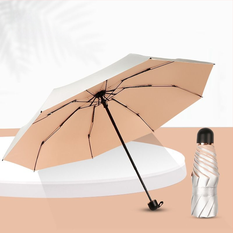 Langshiduo Мини фото чадър за осветление, портативен парасол за фотография, ръчно отваряне, материал TPE, за възрастни