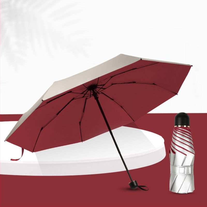 Langshiduo Мини фото чадър за осветление, портативен парасол за фотография, ръчно отваряне, материал TPE, за възрастни