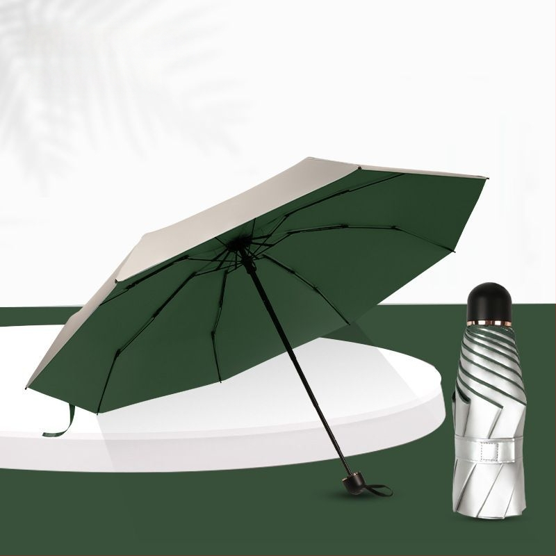 Langshiduo Мини фото чадър за осветление, портативен парасол за фотография, ръчно отваряне, материал TPE, за възрастни