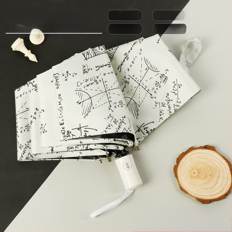 Umbrelă pliabilă cu design ursuleț desen animat, 8 arce din oțel, țesătură 190T cu acoperire vinil, deschidere automată, închidere semiautomată, protecție UV UPF 30+