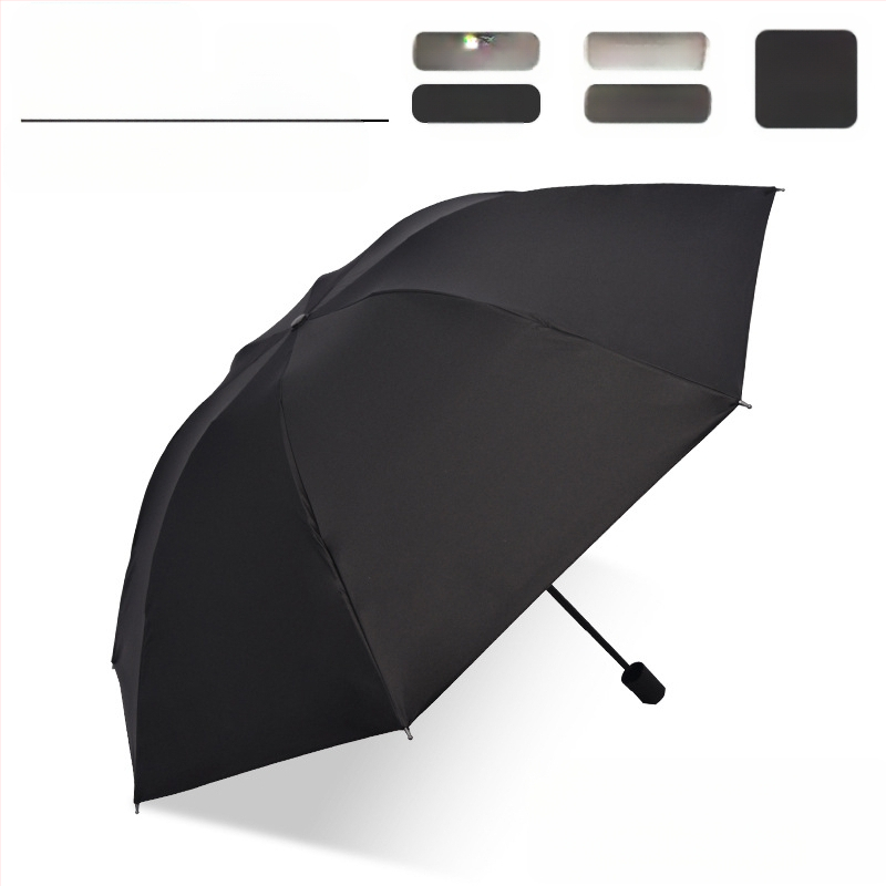 Сгъваем чадър с карикатурно мече дизайн, 8 стоманени ребра, плат 190T с винил покритие, автоматично отваряне, полуавтоматично затваряне, UV защита UPF > 30