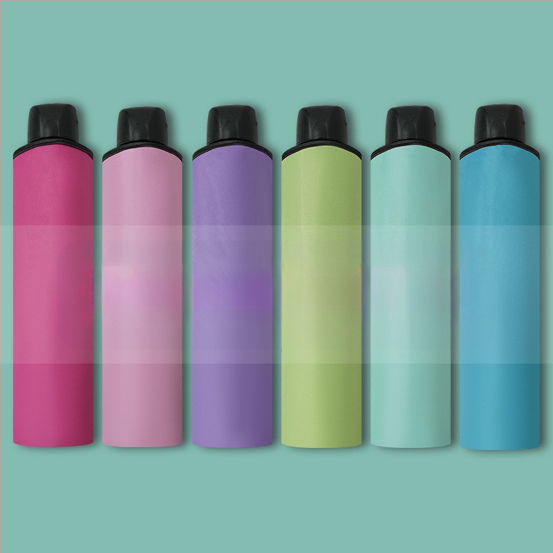 Γυναικεία διπλής χρήσης αναδιπλούμενη ομπρέλα για ήλιο και βροχή, χειροκίνητο άνοιγμα/κλείσιμο, UPF 50+, 8 ατσάλινα ραβδιά, βάρος 320 g