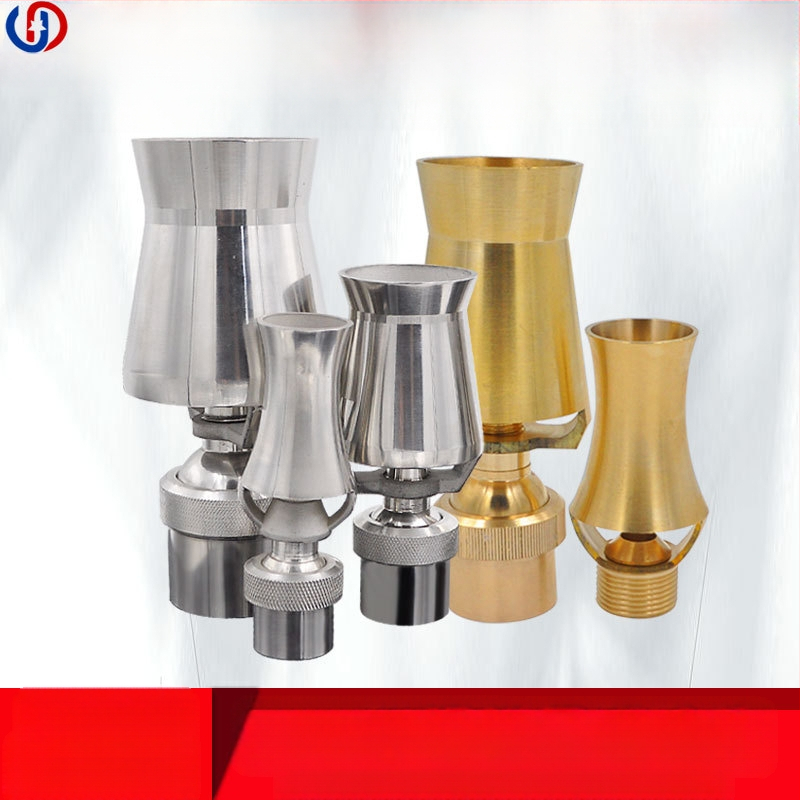 Fontano purkštukas, visiškai vario konstrukcija su 304 nerūdijančio plieno, universaliai reguliuojamas, ledų bokšto/medžio dizainas kraštovaizdžio tvenkiniams