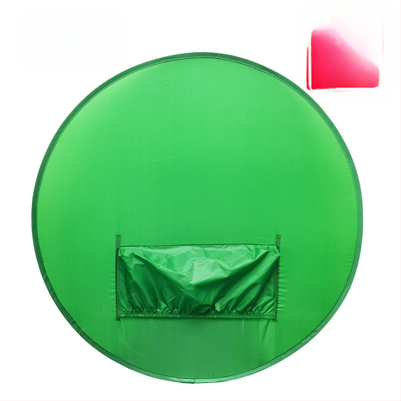 Еластично сгъващо се фоново платно за хромакей, полиестер, множество размери, подходящо за ID снимка, възможност за печат на лого