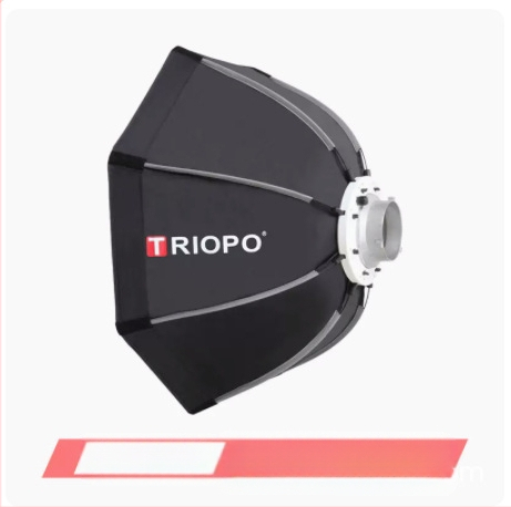 Софтбокс за осветление, октагонален, преносим с мрежеста решетка за студийна фотография