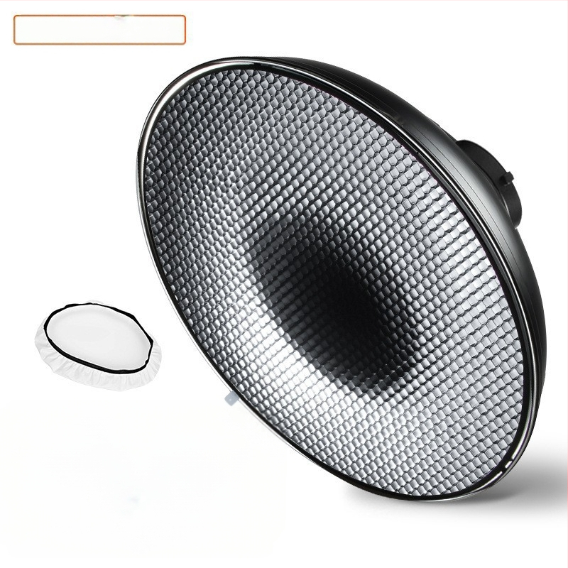 Cap radar fotografic cu grilă honeycomb pentru lumină difuză, construcție metalică, potrivit pentru portret și natură statică, încărcare maximă 2-5 kg, greutate 1 kg